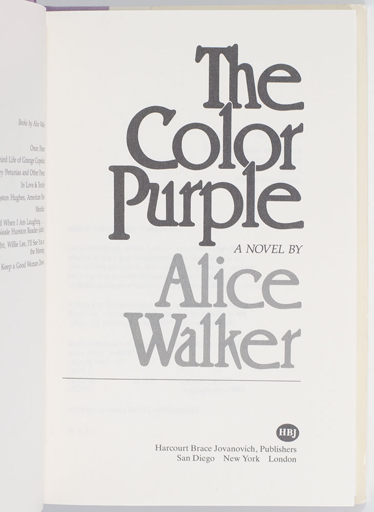 The Color Purple.