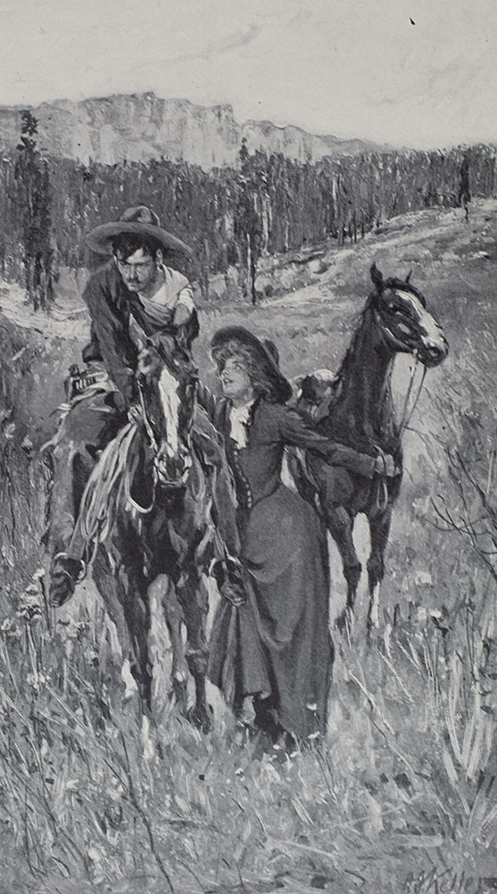 The Virginian: A Horseman on the Plains.