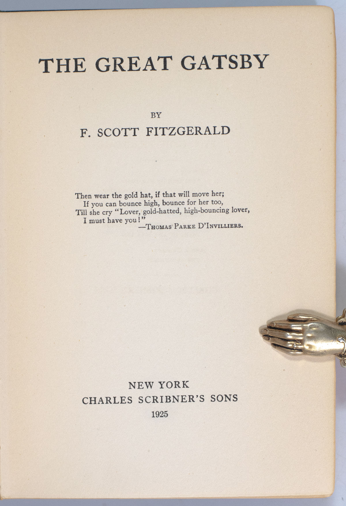 The Great Gatsby.