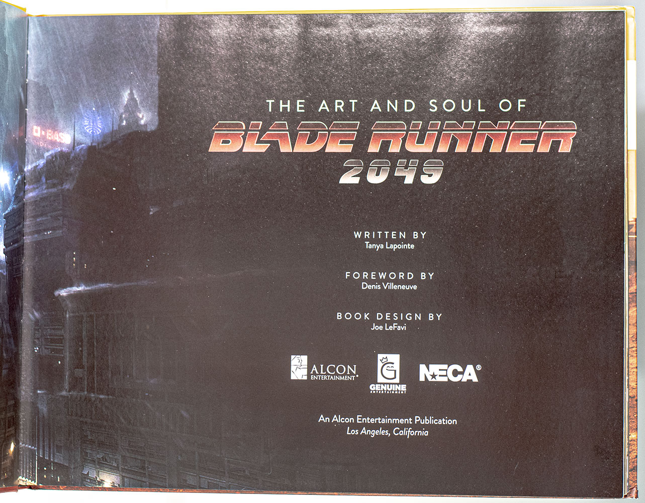 The Art and Soul of Blade Runner 2049.