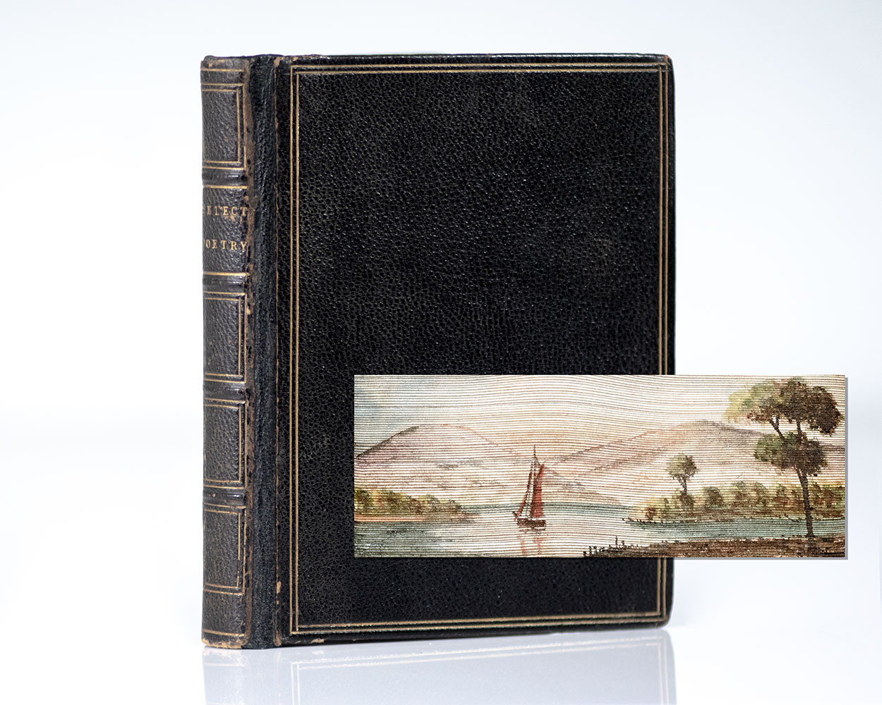 Select Poetry. Chiefly on Subjects Connected with Religion. [Fore-Edge Painting].