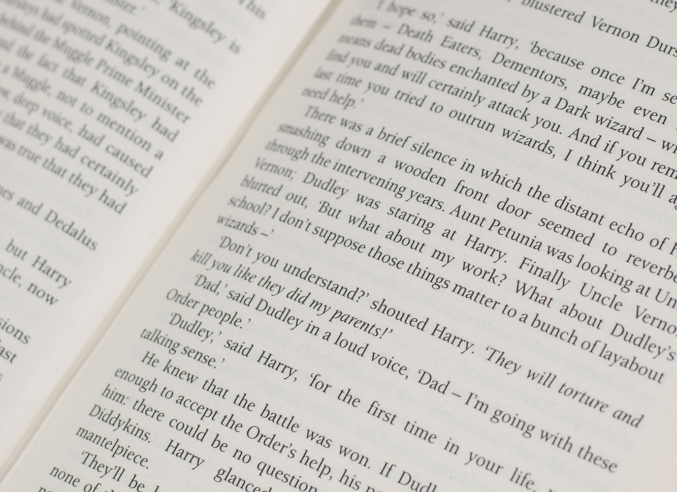 Harry Potter and the Deathly Hallows.