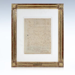 George Washington Autograph Letter Signed.