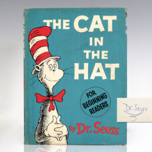 First edition of Cat In The Hat; Signed by Dr. Seuss