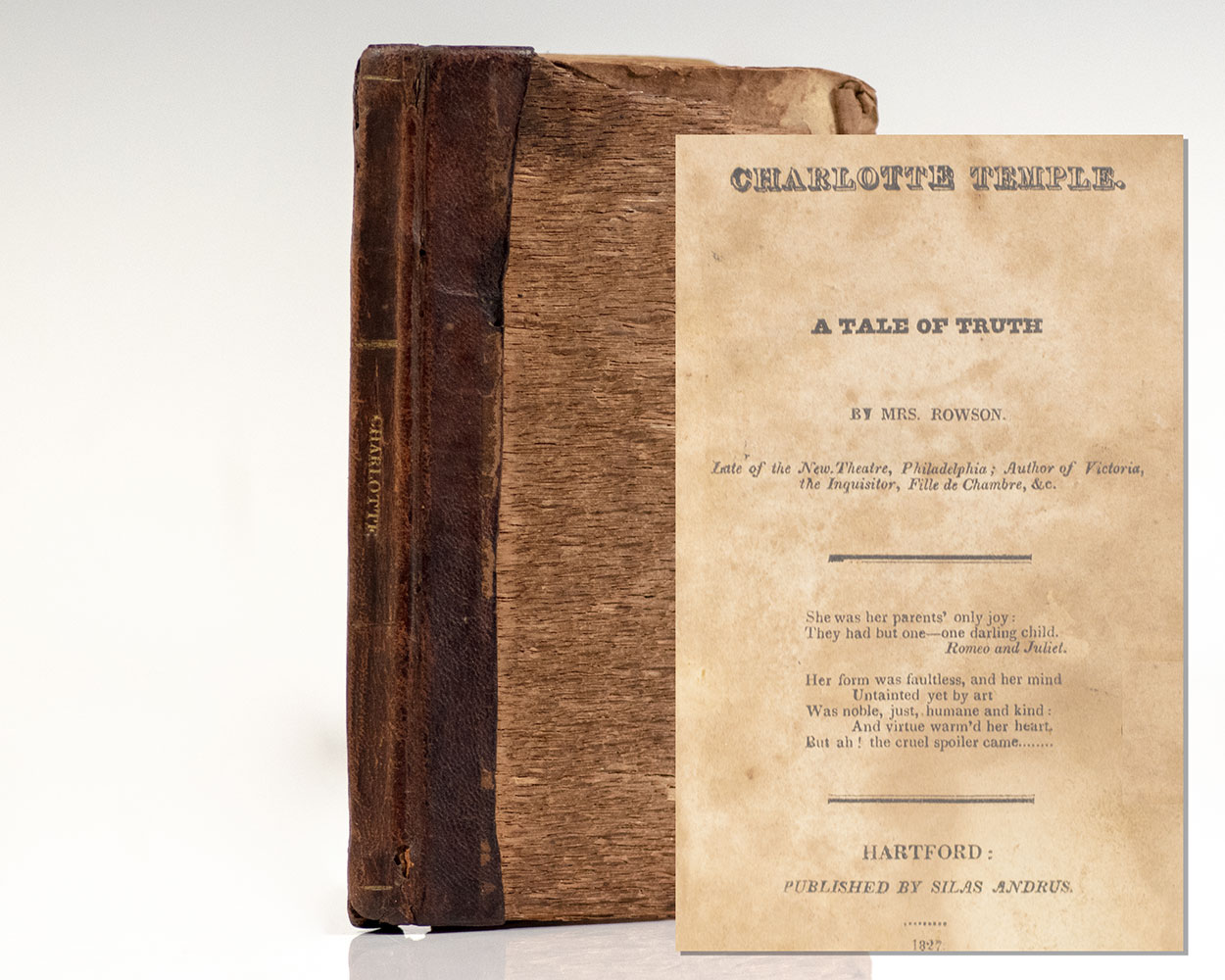 Charlotte Temple: A Tale of Truth.