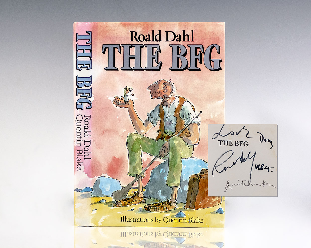 The BFG: Illustrations by Quentin Blake.
