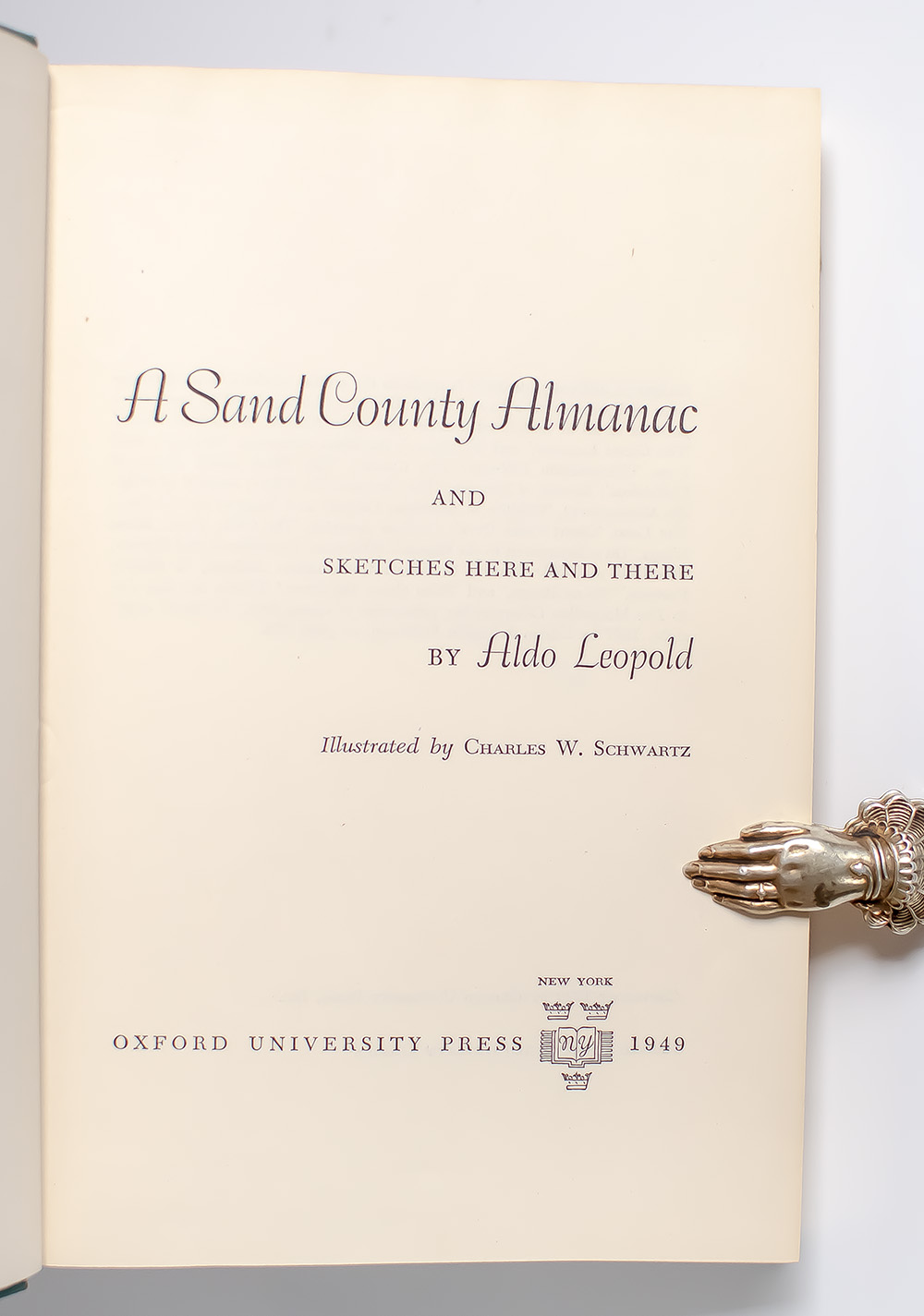 A Sand County Almanac and Sketches Here and There.