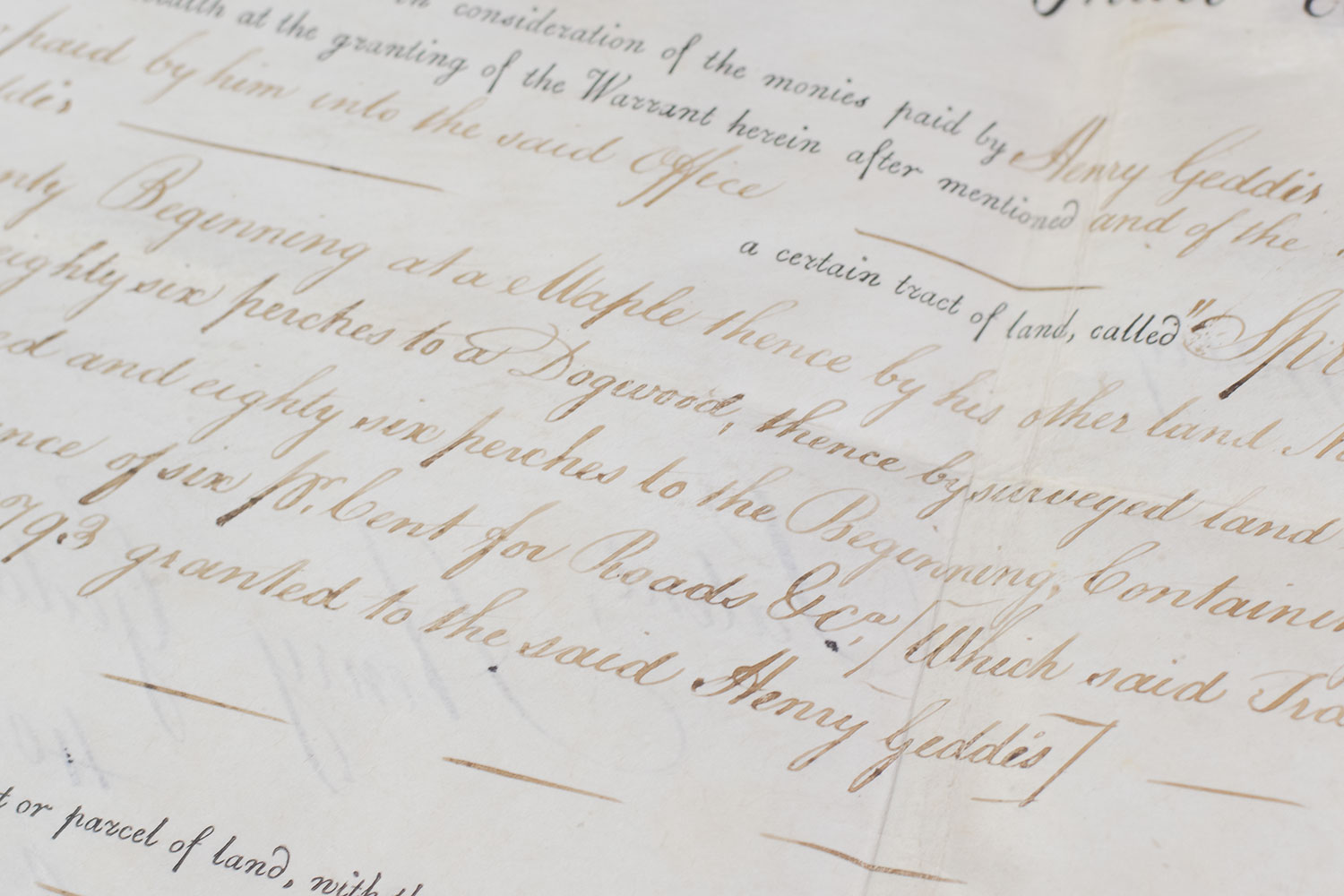 Collection of 28 Autographs of the First Governors of Pennsylvania.