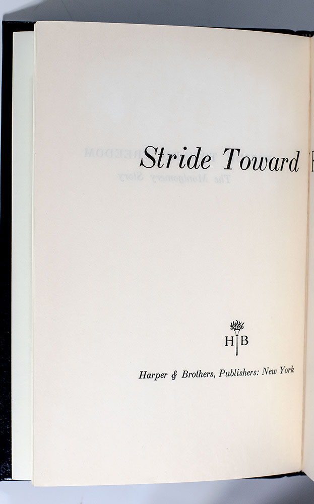 Stride Toward Freedom: The Montgomery Story.