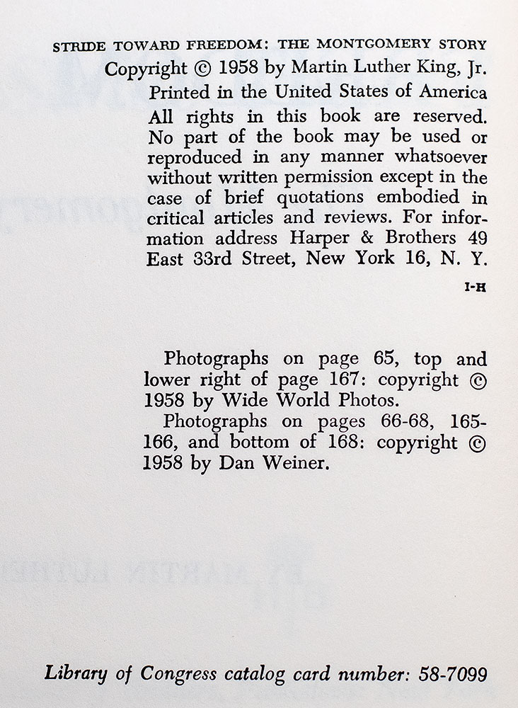 Stride Toward Freedom: The Montgomery Story.