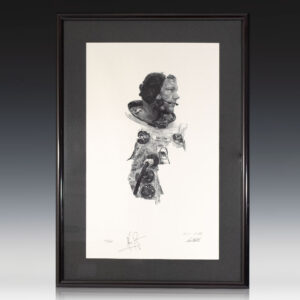"Apollo 11 Astronaut Neil A. Armstrong" Signed Limited Edition Paul Calle Print.