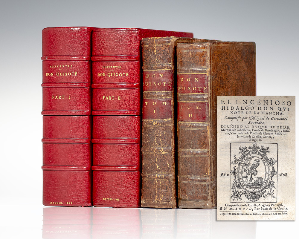 El Ingenioso hidalgo Don Quixote de la Mancha. Segunda Parte del Ingenioso Cavallero Don Quixote de la Mancha.