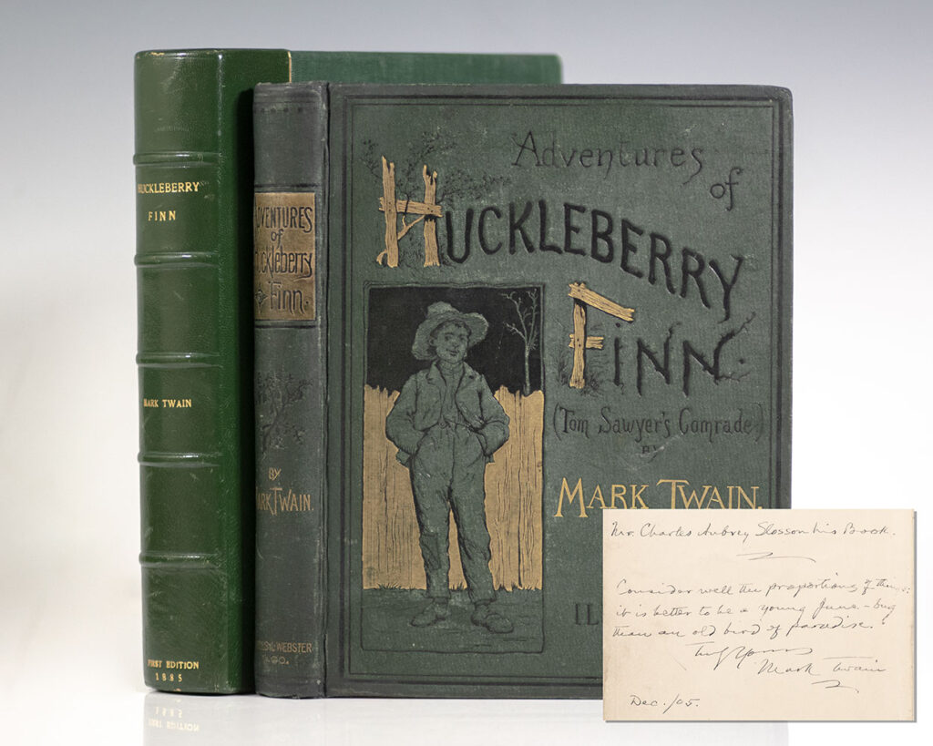 Adventures of Huckleberry Finn (Tom Sawyer’s Comrade).