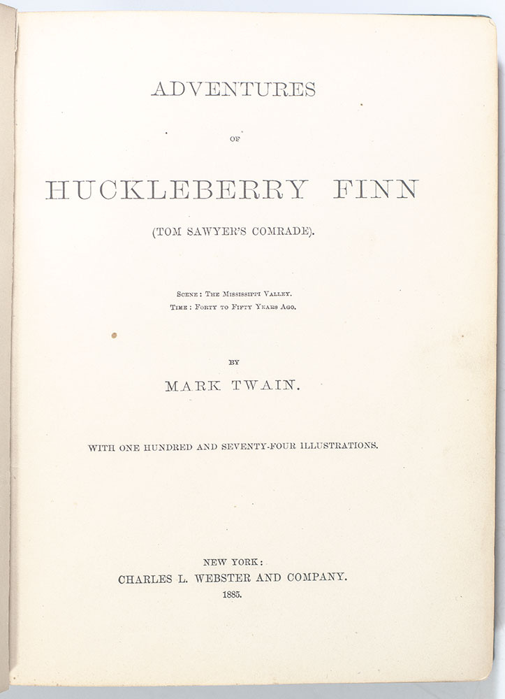 Adventures of Huckleberry Finn (Tom Sawyer's Comrade).