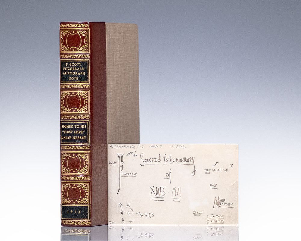 F. Scott Fitzgerald Autograph Note Signed.