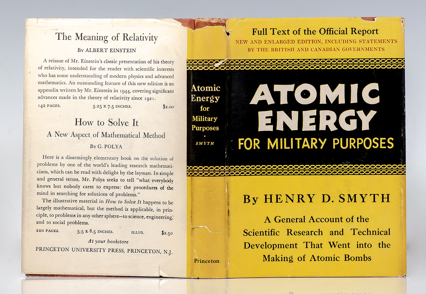 Atomic Energy for Military Purposes: The Official Report on the Development of the Atomic Bomb Under the Auspices of the United States Government, 1940-1945.