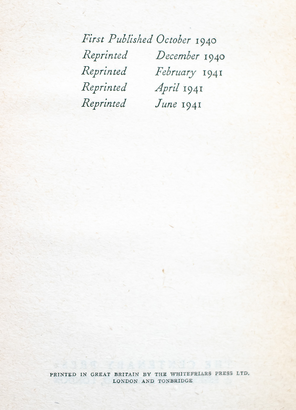 The Problem of Pain.