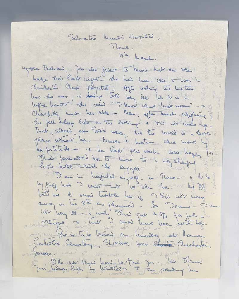 P.L. Travers Autograph Letter Signed.