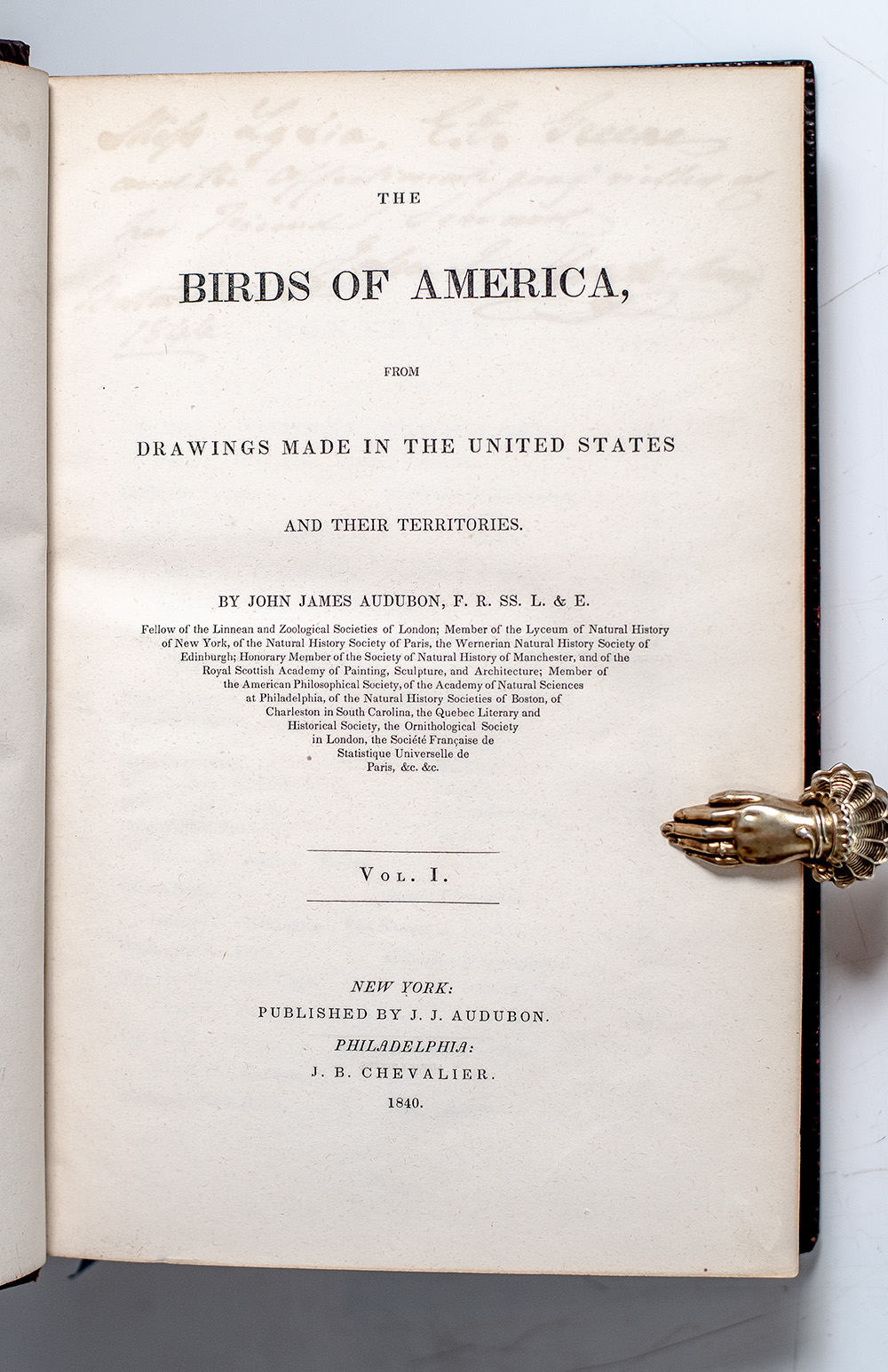 The Birds of America, From Drawings Made In The United States And Their Territories.