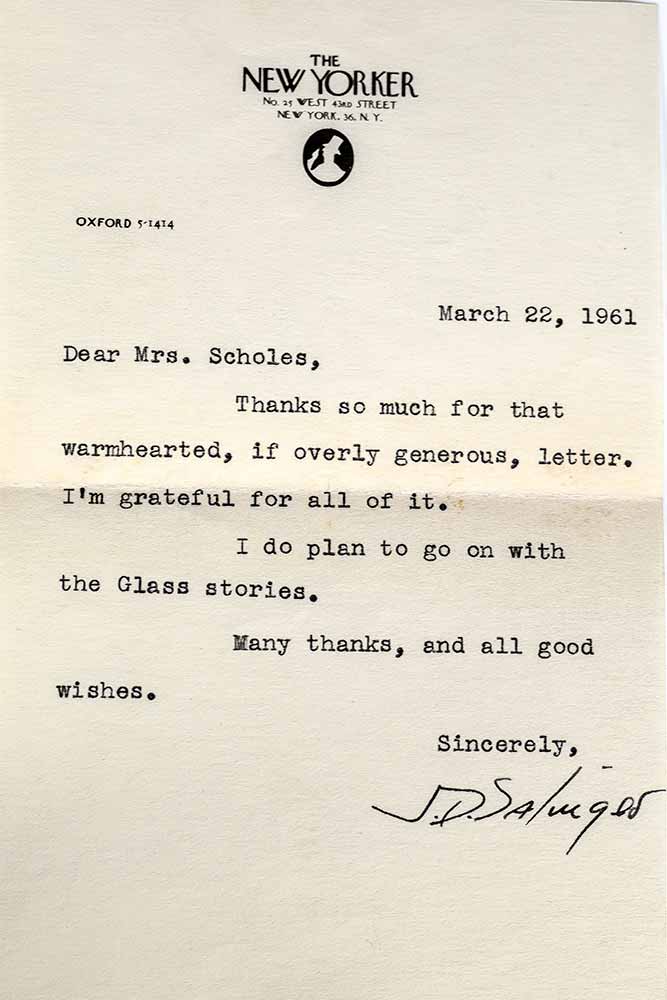 The Catcher In The Rye.