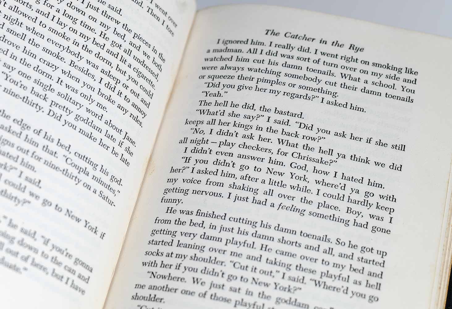 The Catcher In The Rye.