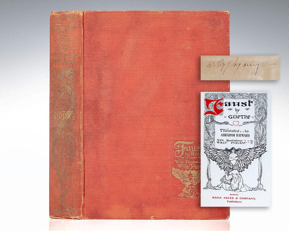 Faust by Goethe. With Illustrations by Willy Pogany.