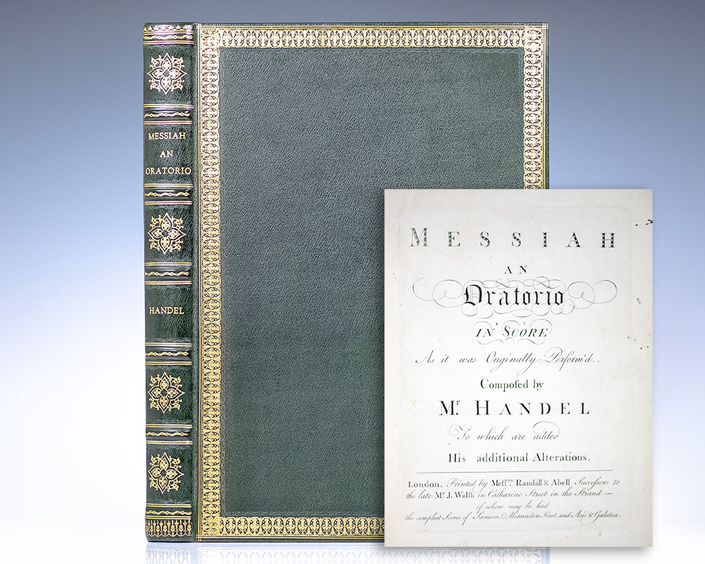 Messiah An Oratorio in Score.
