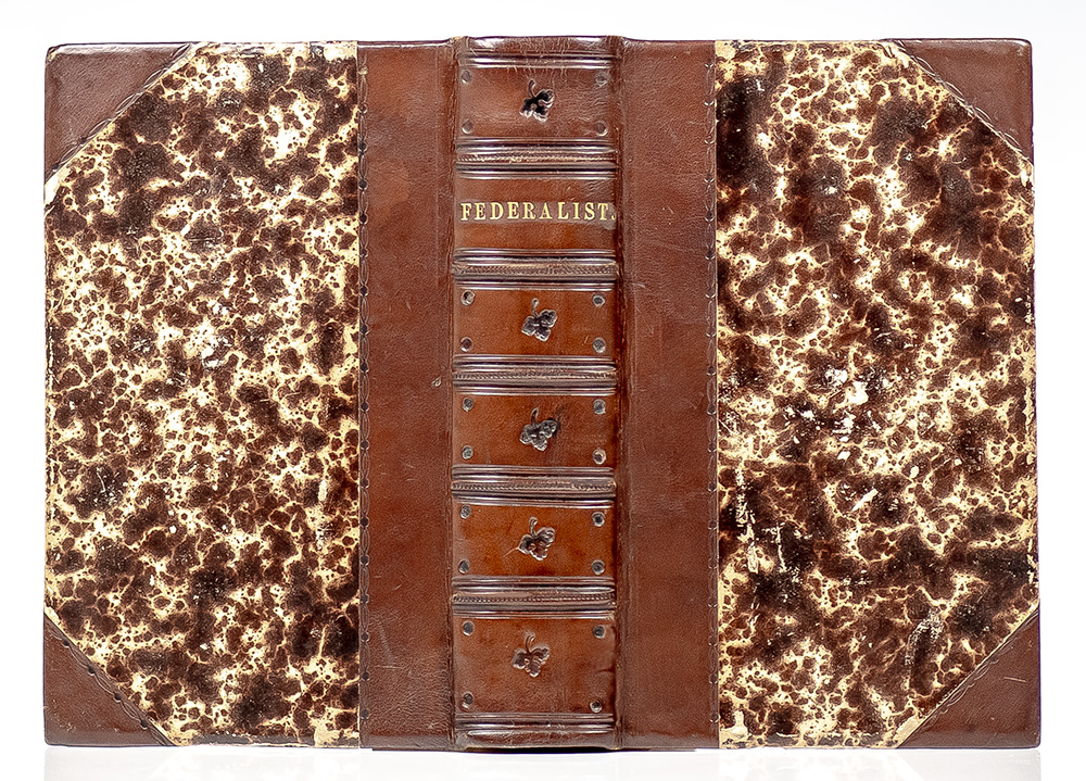 The Federalist: A Collection of Essays, Written in Favour of the New Constitution, As Agreed Upon by the Federal Convention, September 17, 1787.