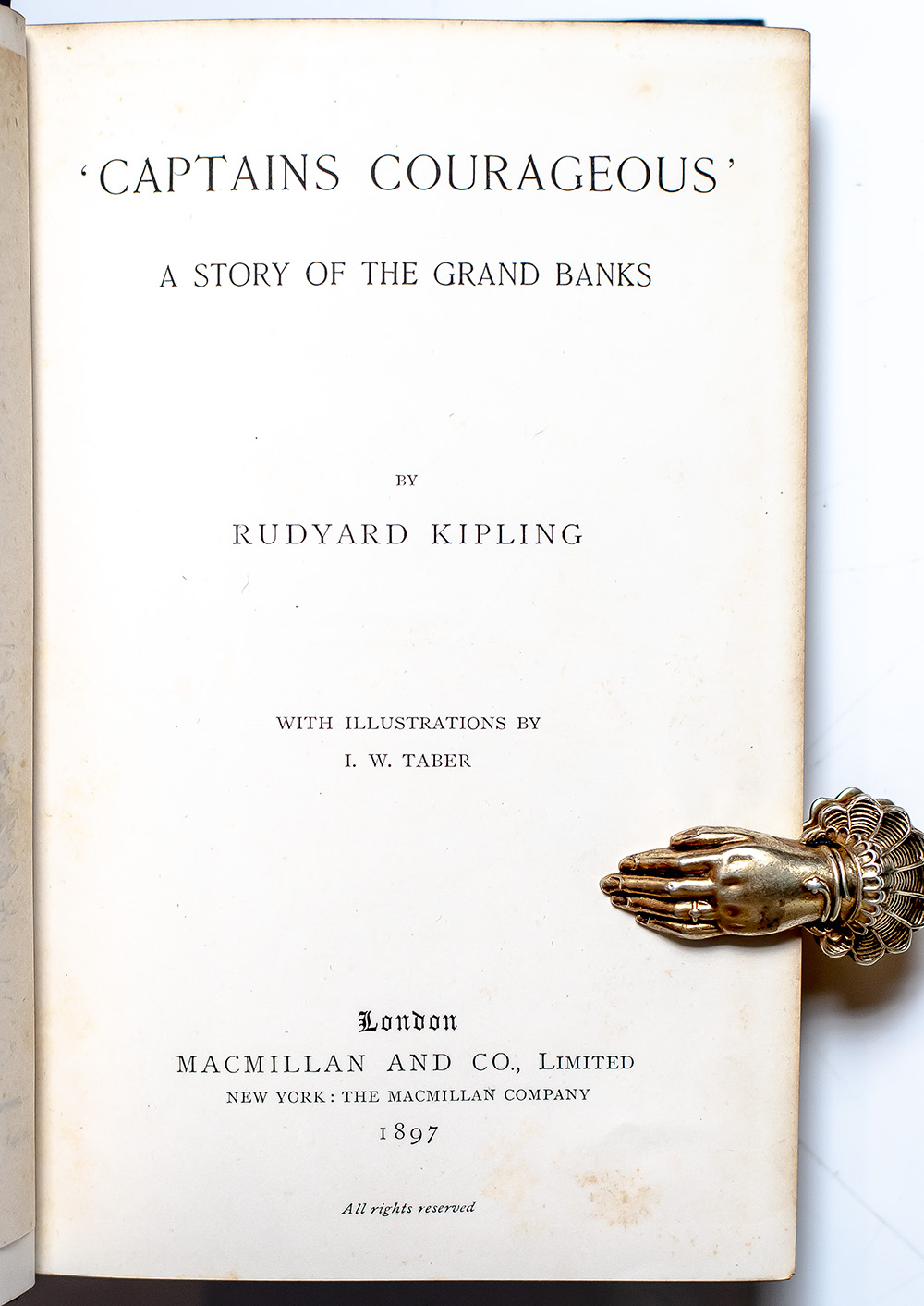 Captains Courageous. A Story of the Grand Banks.