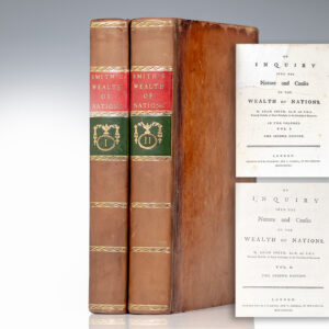 An Inquiry into the Nature and Causes of the Wealth of Nations.