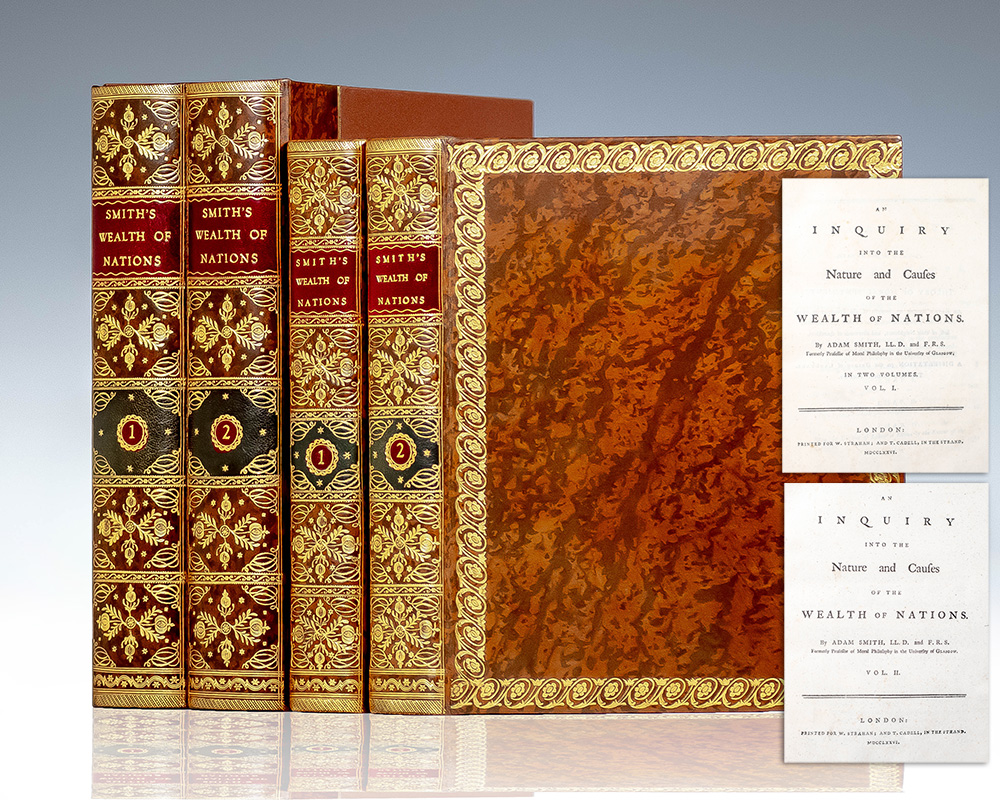An Inquiry into the Nature and Causes of the Wealth of Nations.