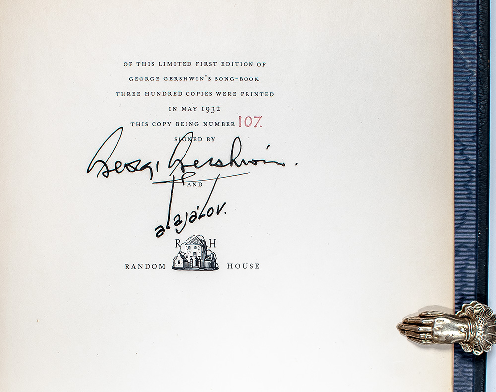 George Gershwin's Song-Book.