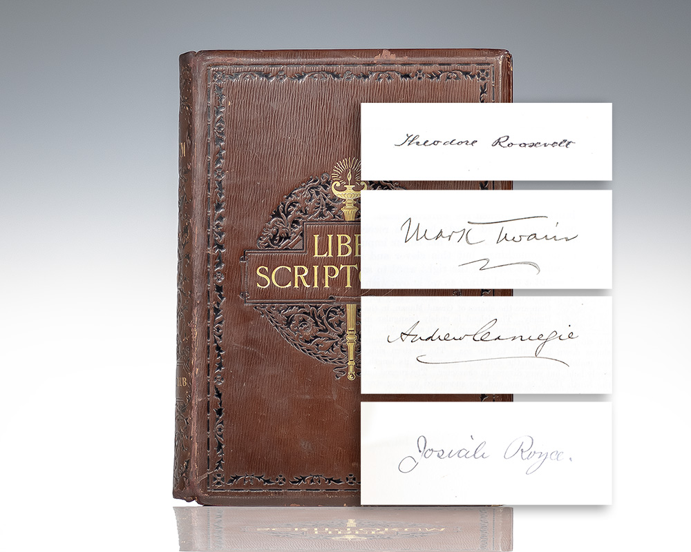 Liber Scriptorum. The First Book of the Authors Club.