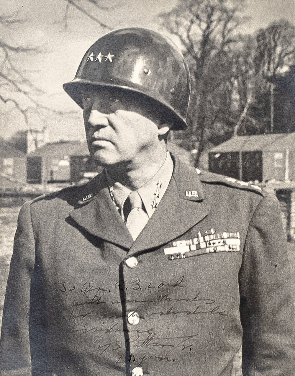 George S. Patton Signed Photograph.