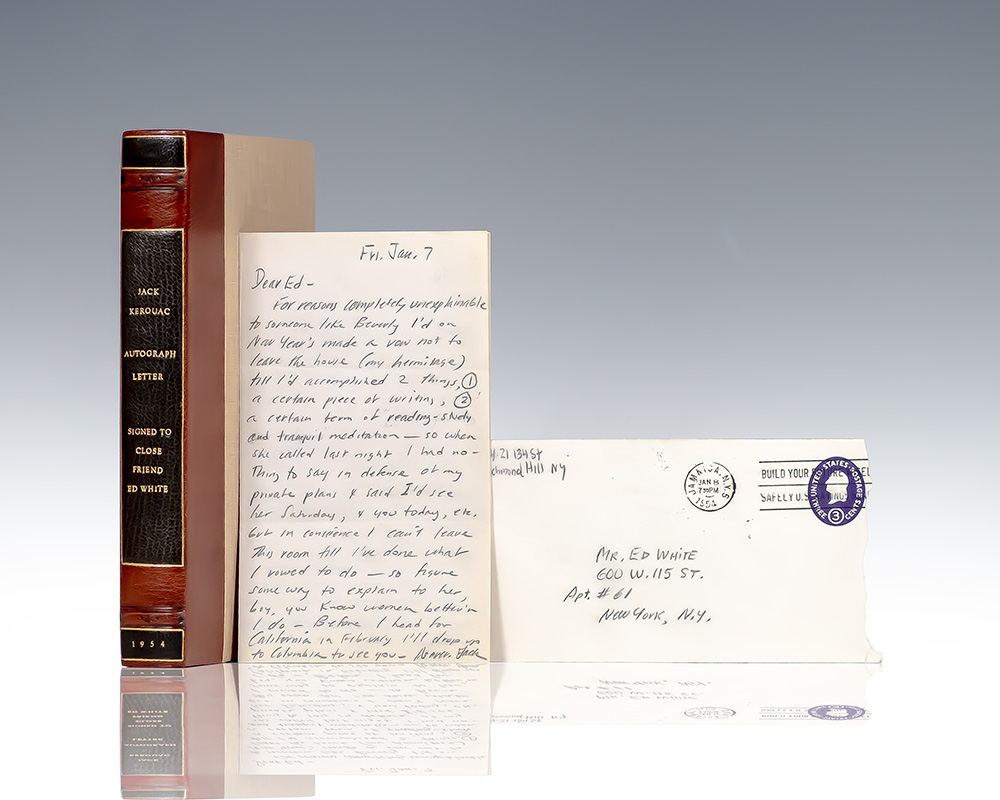 Jack Kerouac Autograph Letter Signed.