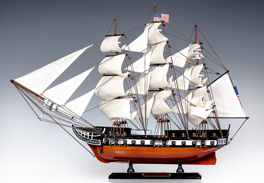 U.S.S. Constitution Original Recovered Timber Frame.