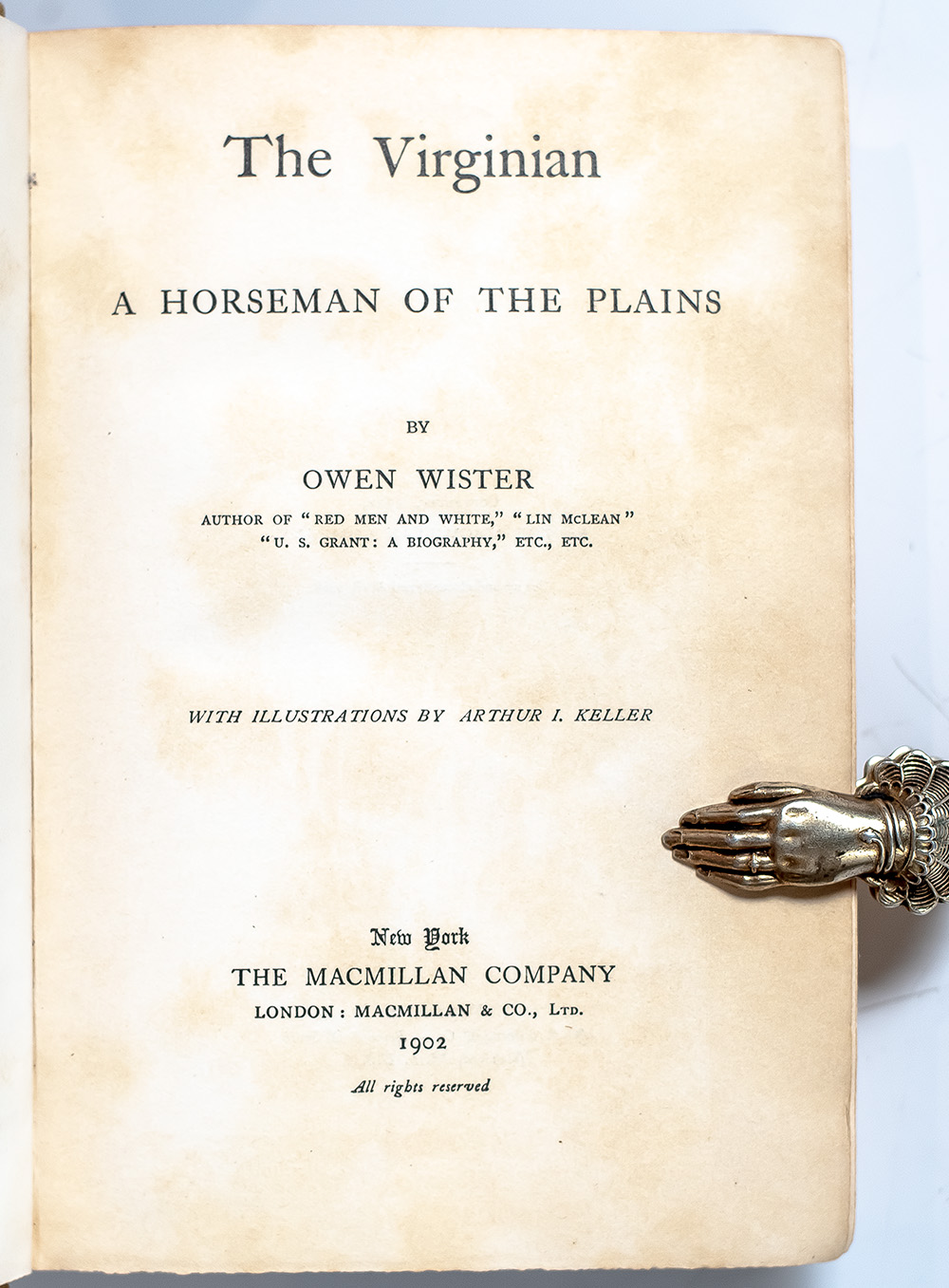 The Virginian: A Horseman on the Plains.