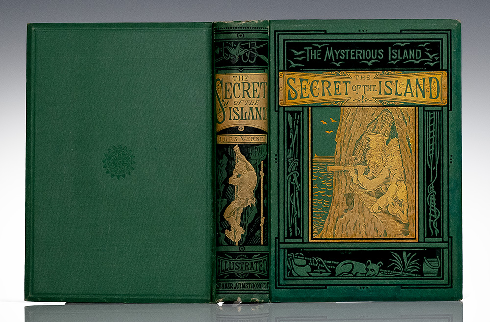 The Mysterious Island Trilogy: Dropped From the Clouds, Abandoned, and The Secret of the Island.
