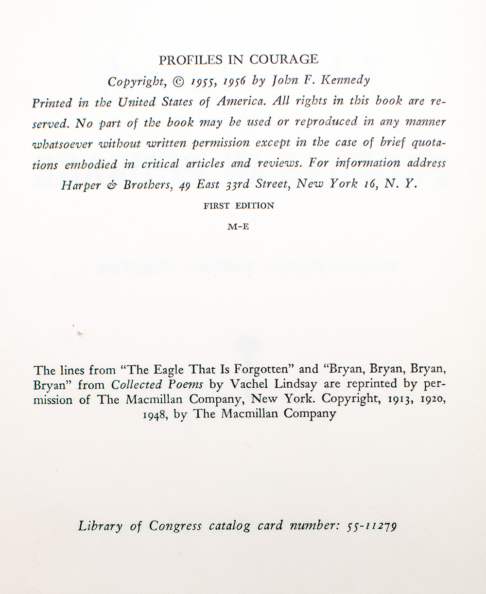 Profiles in Courage.