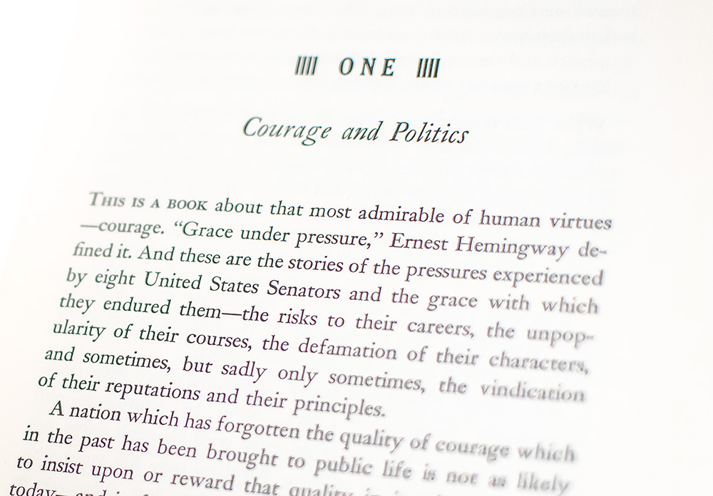 Profiles in Courage.