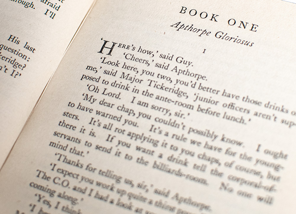 The Sword of Honour Trilogy: Men At Arms; Officers and Gentlemen; Unconditional Surrender.