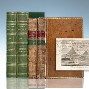 Voyage en Syrie et en Egypte, Pendant Les Annees 1783, 84, et 85. [Travel to Syria and Egypt, During the Years 1783, 84, and 85].