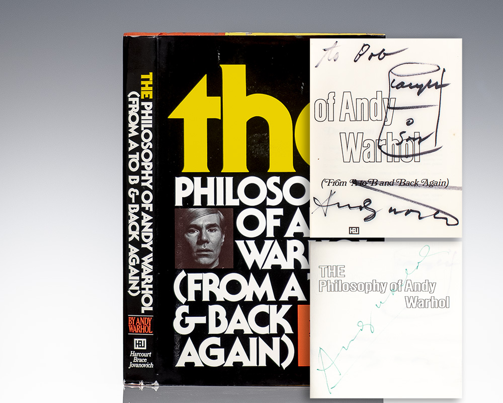 The Philosophy of Andy Warhol (From A to B and Back Again).