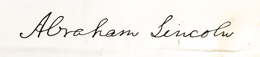 Presidential Autograph Album Containing the Signatures of Andrew Johnson, Abraham Lincoln, Ulysses S. Grant and Others.