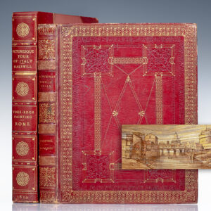 A Picturesque Tour of Italy: From Drawings Made in 1816-1817. [Foredge Painting].