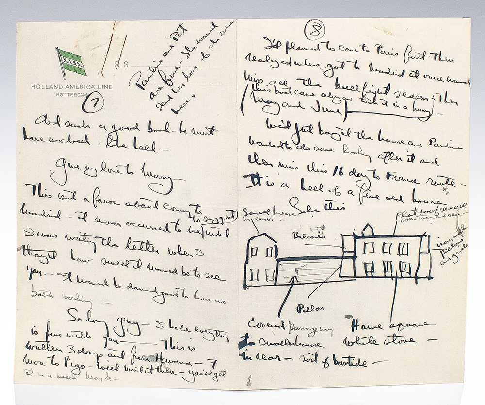 Ernest Hemingway Autograph and Typed Signed Letter Collection.