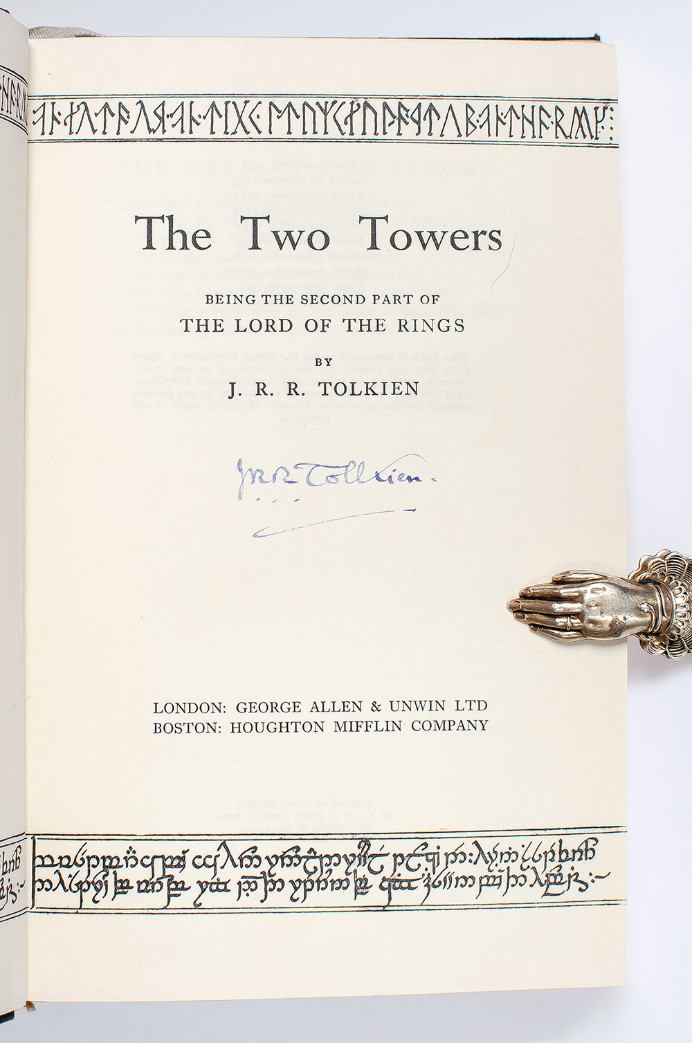 The Lord of The Rings Trilogy: The Fellowship of the Ring, The Two Towers, The Return of the King.