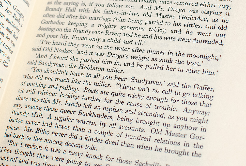 The Lord of The Rings Trilogy: The Fellowship of the Ring, The Two Towers, The Return of the King.