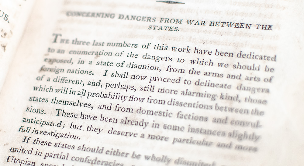 The Federalist, On The New Constitution. By Publius. Written in 1788. To Which is Added, Pacificus, On The Proclamation of Neutrality. Written in 1793. Likewise, The Federal Constitution, With All The Amendments.