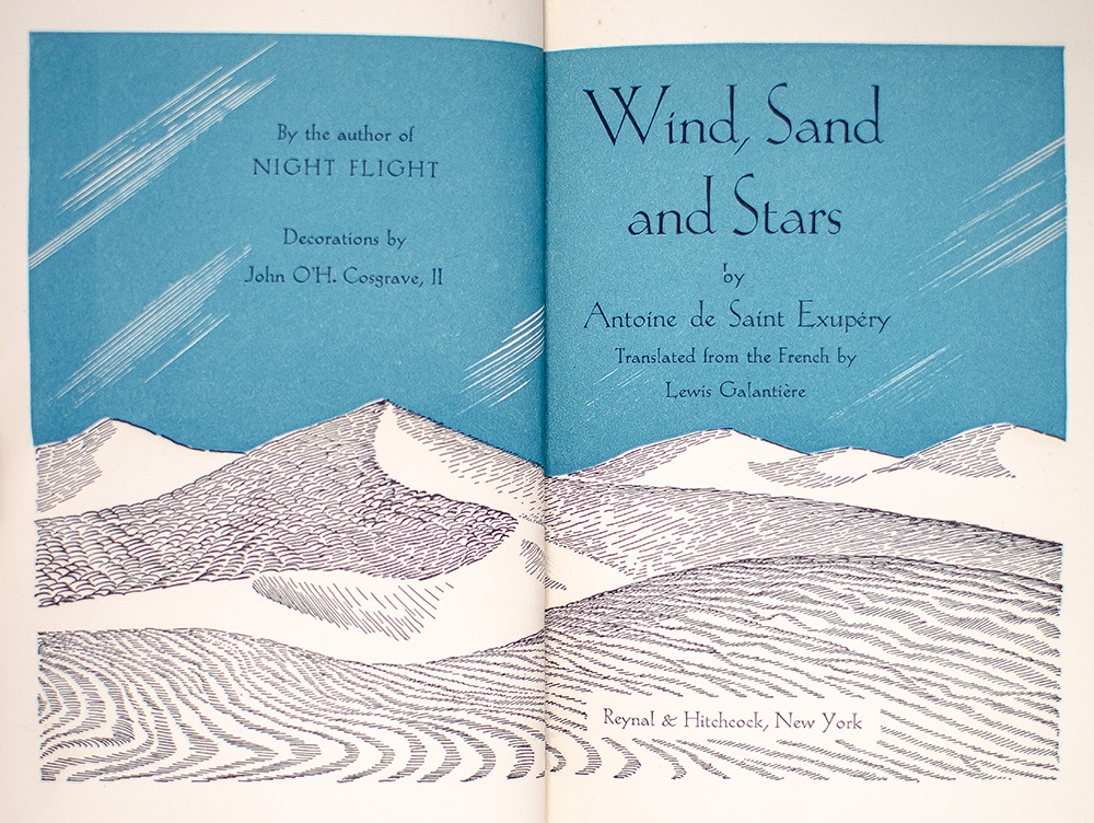 Wind, Sand and Stars.